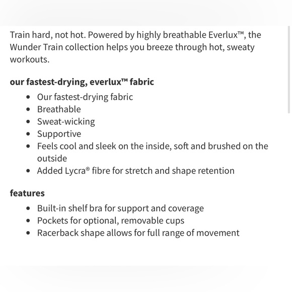 Lululemon Everlux Racerback Tank - Picture 2 of 8